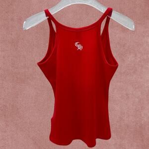 Chrome Hearts Women's Red Tank Top